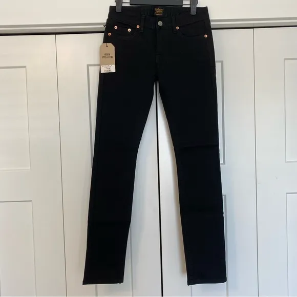 NWT! Denim Jeans Civilianaire Slim Stretch Pants in Black size 24
          
      NWT