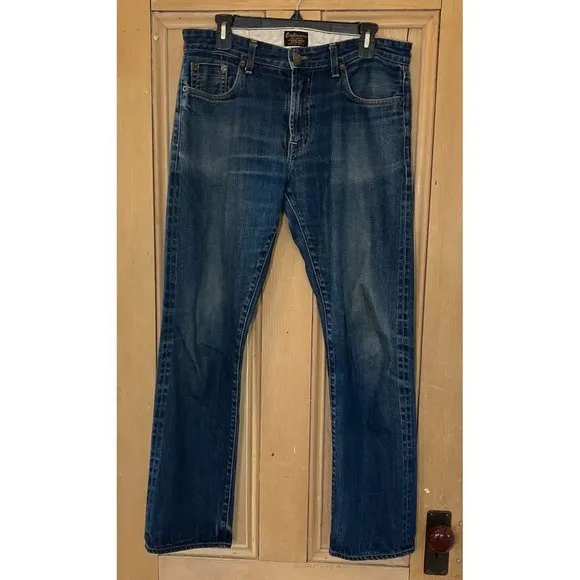 Civilianaire Mens Reg MK 2010 Japanese Denim 131394 Jeans Size 32x30 Blue NEW