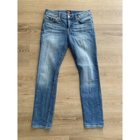 Civilianaire Mens Super Slim Japanese Selvage Jean Jeans Size 28 Blue