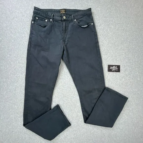 Civilianaire by Allen Edmonds Walker Jeans Mens 32 x 34 (32 x 33) USA Gray Denim
