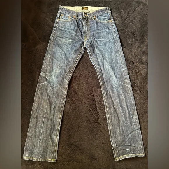 -13.5 oz. Japanese Denim Flaco (Skinny) Jean - Indigo
-Worn Condition 
-Size 29