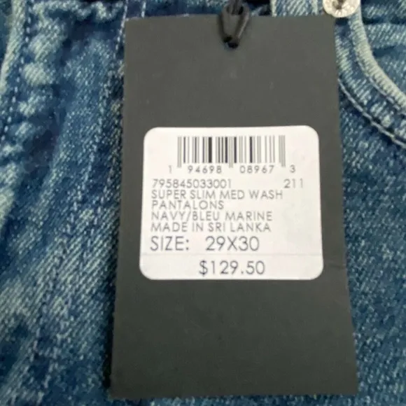 Club Monaco Mens Super Slim Denim Jeans
          
      NWT