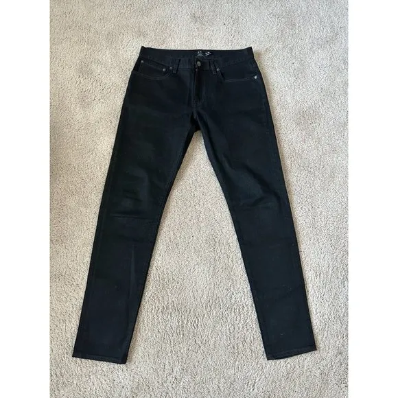 CLUB MONACO Mens Black Slim Jeans Sz 32x32 NEW