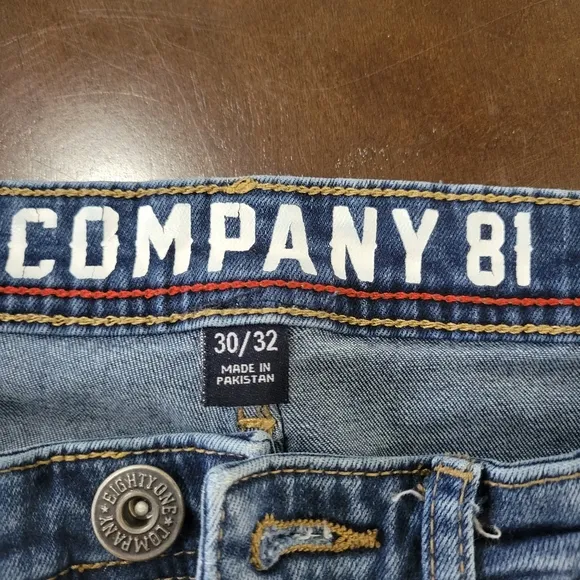 Company 81 30x32 jeans
