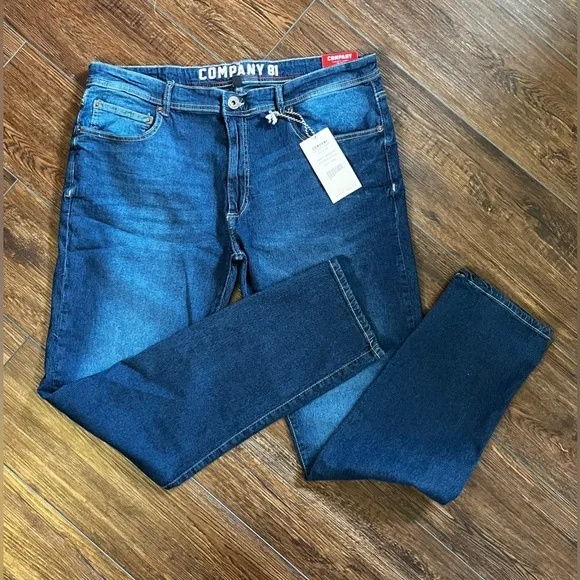NWT Company 81 men’s denim pants. 38 x 32. Stratford Slim Fit, Premium Stretch.
          
      NWT