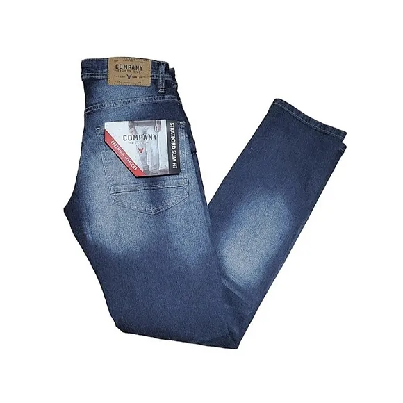 Company 81 Slim Fit Jeans Mens Size 28 x 30 Distressed Blue Dark Wash
          
      NWT