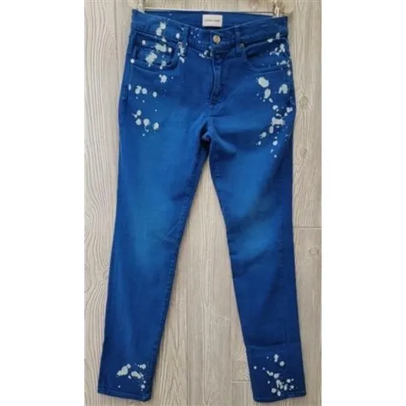 NWT Cotton Citizen 32 Splash Straight Fit Jeans Bright Blue 92350
          
      NWT
