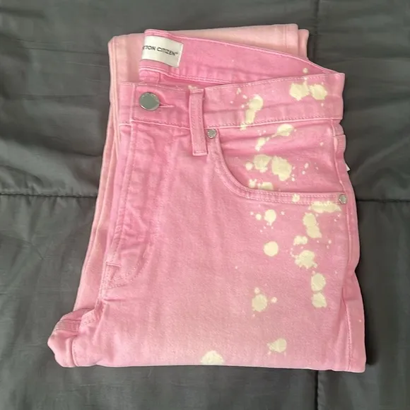 Cotton Citizen Pink Splash Slim Fit Jean Size 30 NWT
              
      NWT
