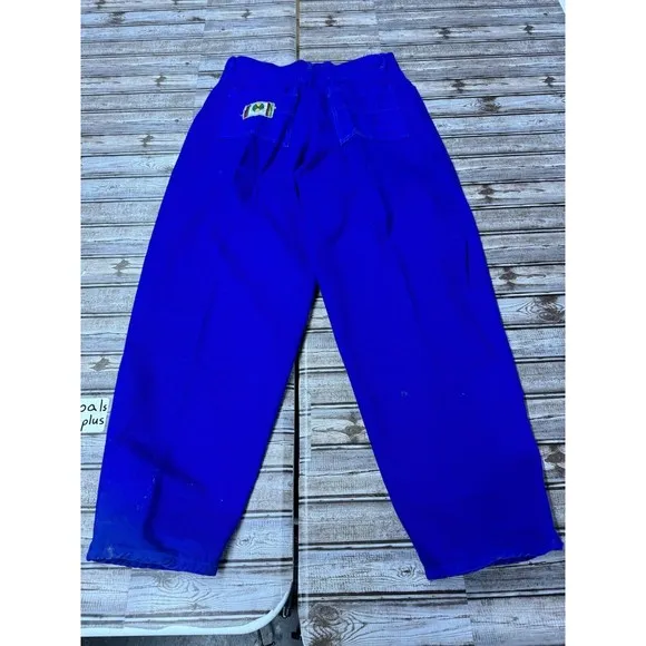 RARE BLUE cross colours Denim Blue Pants men’s Size 36 Roll On
