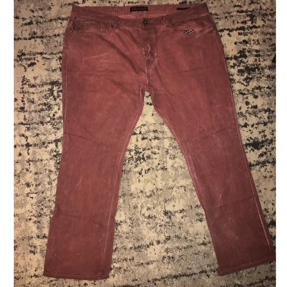 Cult of Individuality Burgundy Jeans
