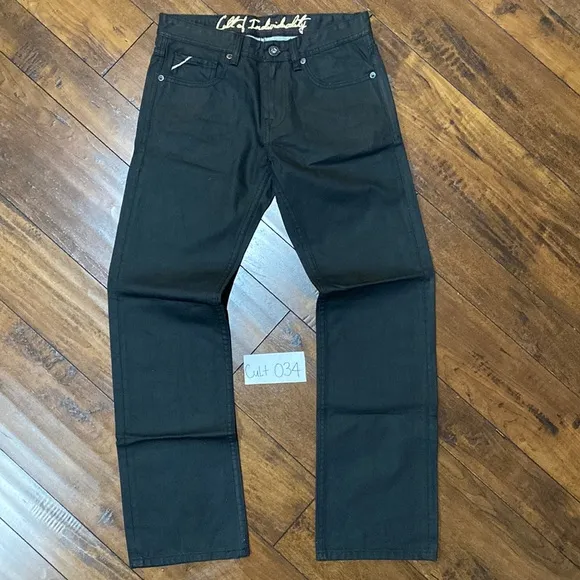NWOT Cult of Individuality SAMPLE Harley Regular Black Denim Jeans #Cult…