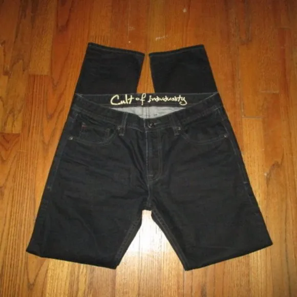 CULT of INDIVIDUALITY Rebel Straight Jeans Men Sz 32 NWOT