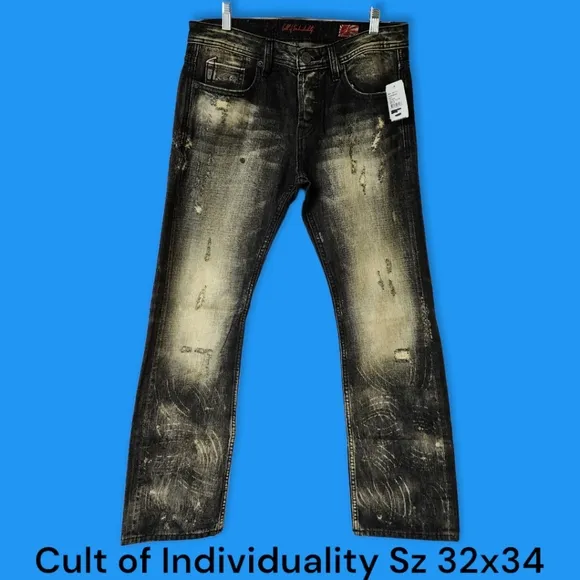 Cult of Individuality Men's Jeans Sz 32x34
          
      NWT