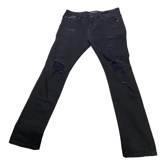 NWT Cult of Individuality Punk Super Skinny Men Black Jeans Sz 36 x32 Drip Luxe
          
      Boutique