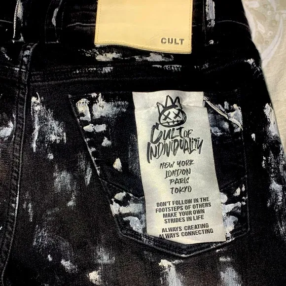 Cult of Individuality Punk Super Skinny Painter jeans