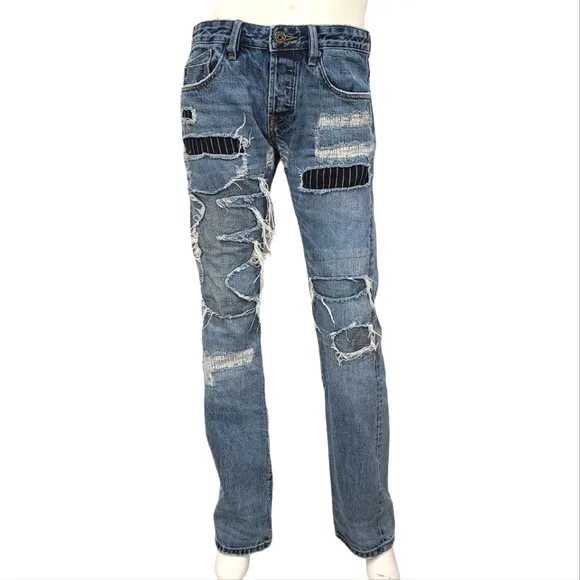 Cult Of Individuality Distressed Jeans size 32 x 34