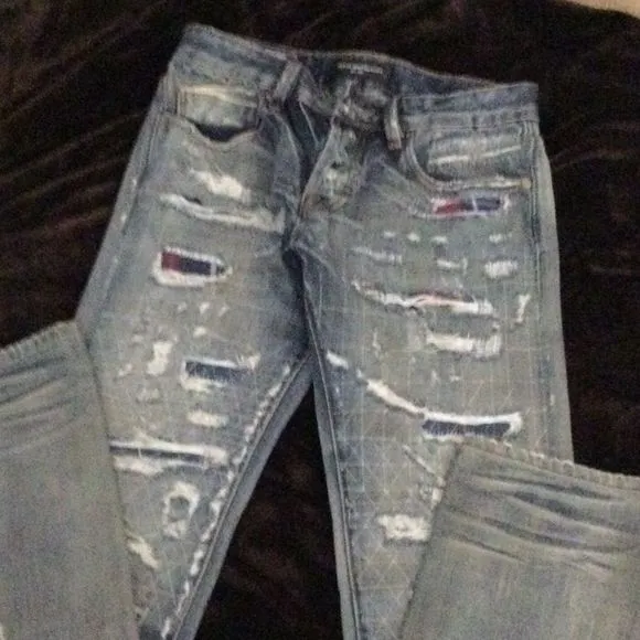 NWOT Cult of Individuality jean smith to the one distressed Mens 30x34 straight