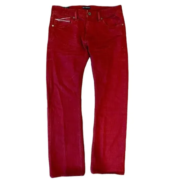 Cult Of Individuality Hagen Relaxed Denim Red Jeans
          
      NWT
