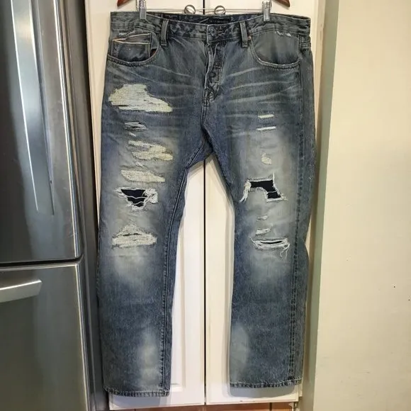 Cult of Individuality Japanese Selvedge Rebel Straight Jeans