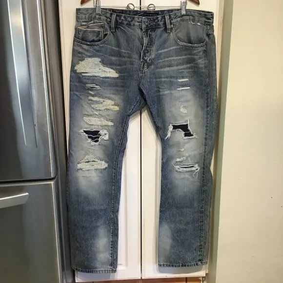 Cult of Individuality Japanese Selvedge Rebel Straight Jeans