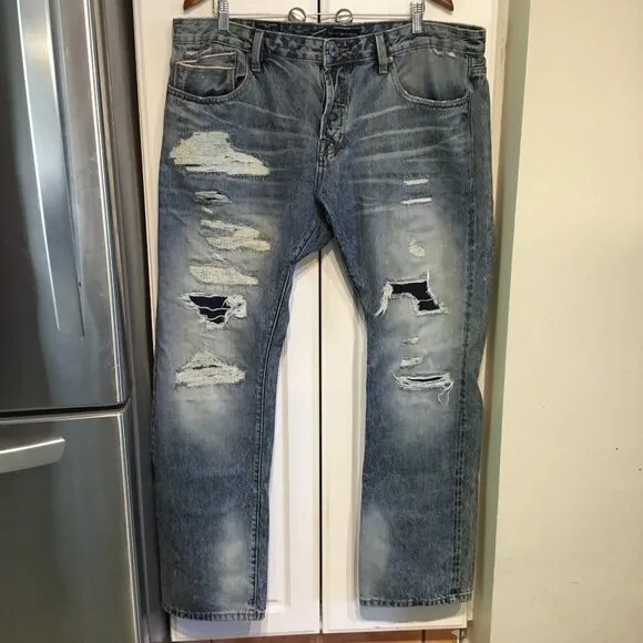 Cult of Individuality Japanese Selvedge Rebel Straight Jeans