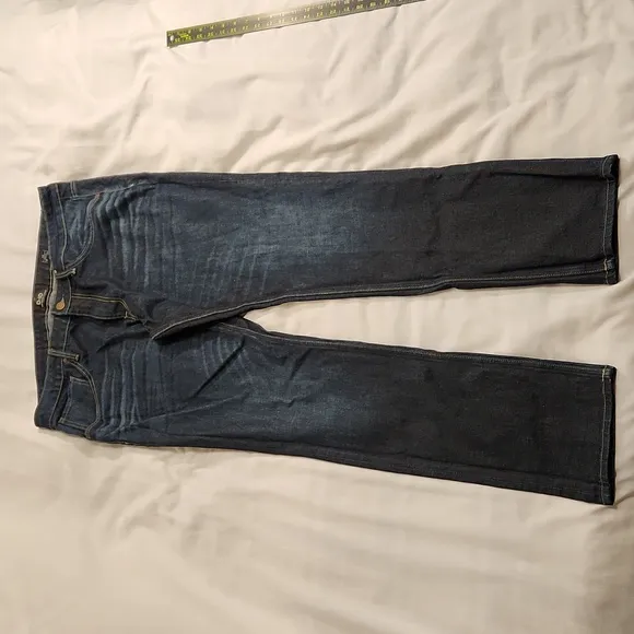 D-ID 330 Slim Fit Jeans Men's Size 38x36 Dark Wash blue big and tall P208
