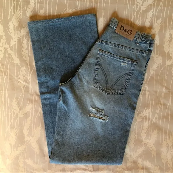 D&G Dolce & Gabbana Vintage-Fit Denim Jean