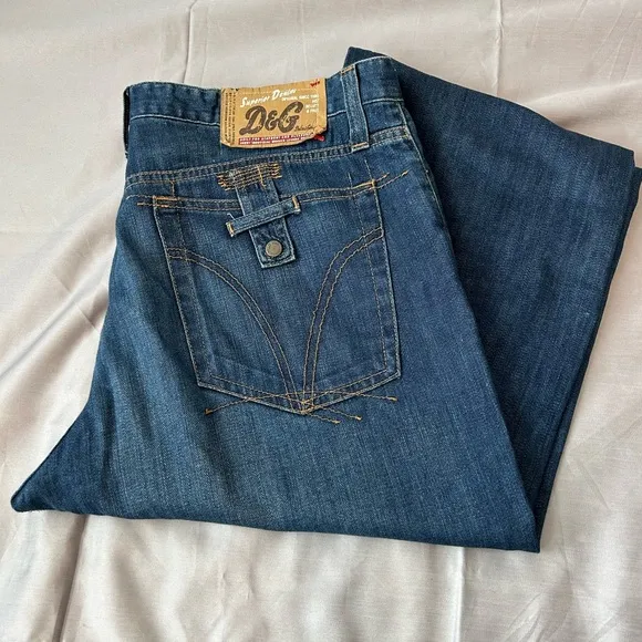 D&G Men's Blue Jeans