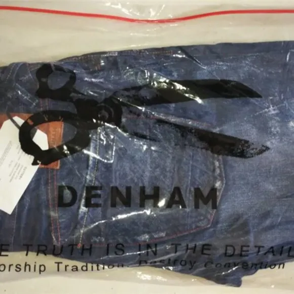 MENS BLUE JEANS DENHAM 36