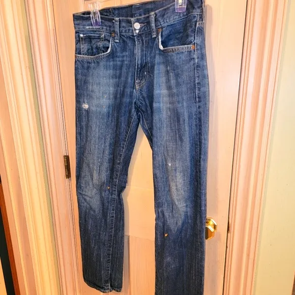 Ralph Lauren Denim mens sz 30 x 30 Bootcut Jeans distressed