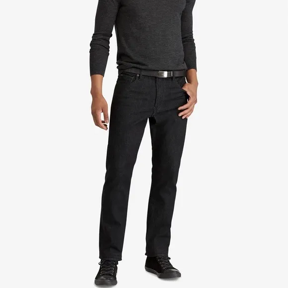 Denim & Supply Ralph Lauren Straight Fit Black Wash Jeans Size 30 x 30