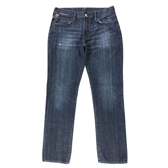 Denim & Supply Ralph Lauren Slouch Jeans Mens 32x34 Distressed Med Wash