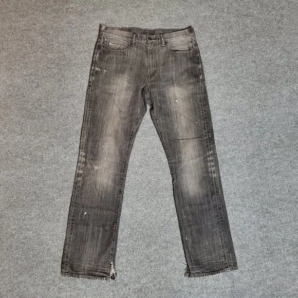 Ralph Lauren Denim & Supply 34x34 (Meas 34x33.5 11" Rise) Faded Black Jeans A17