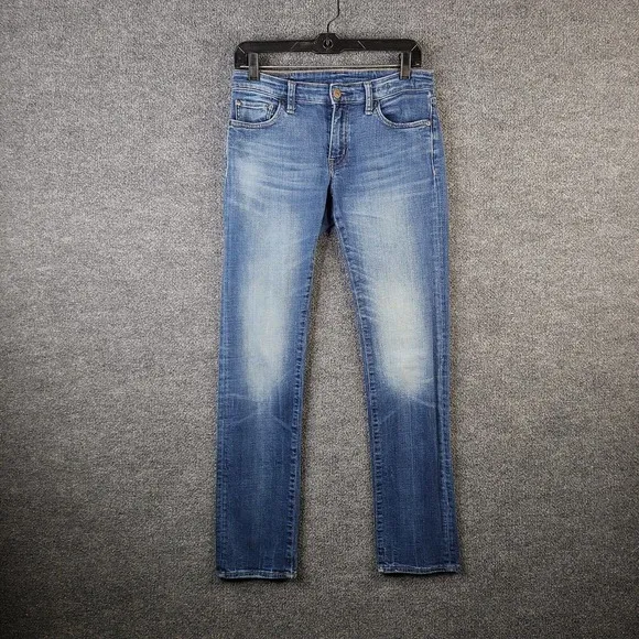 Denim & Supply Ralph Lauren Jeans Mens 28x30 Straight Stretch Whiskered Fade