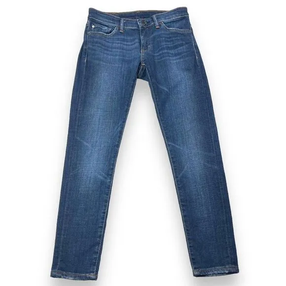 Ralph Lauren Cropped Skinny Jeans Women’s Size 26 Dark Wash Denim & Supply
