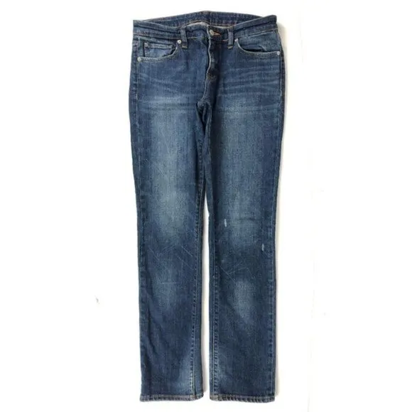 Ralph Lauren Denim & Supply Mens Blue Distressed