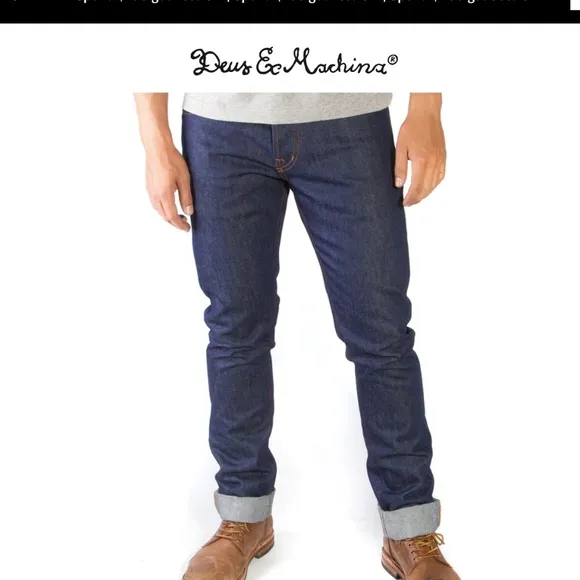 Deus Ex Machina Knox Straight fit jean Mens 36X34