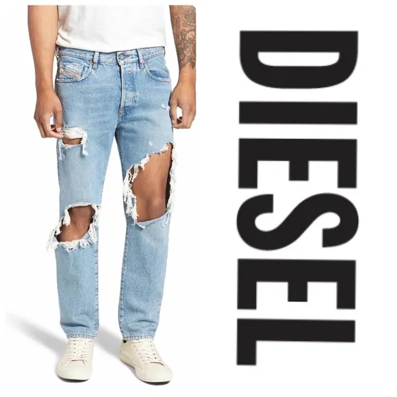 Diesel Mharky Slim Skinny Distressed Jeans
          
      NWT