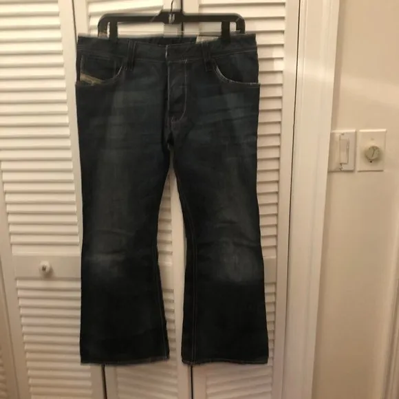 Diesel ZAF men jeans, fly button opening, 32