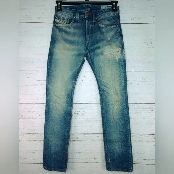 Diesel Thavar Slim Skinny Denim Jeans