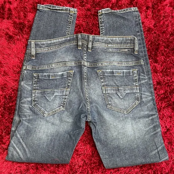 Diesel Thrommer Slim Skinny Blue Jeans 31 x 32 084ZU_Stretch