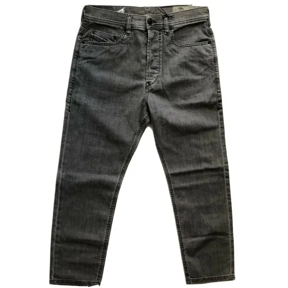 Diesel Rhial Mens 0681D Gray Slim Carrot Jeans Multi sizes
          
      NWT