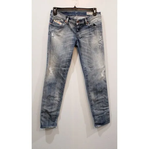 Diesel Getlegg Slim Skinny Men's Lightwash Jeans 31x32