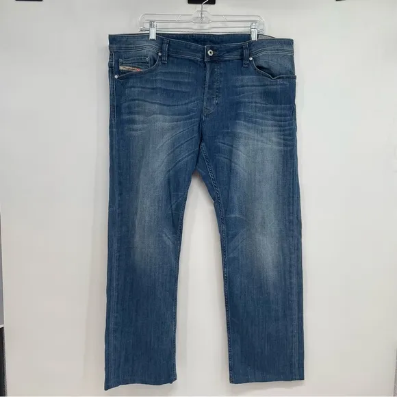 Diesel Viker Men's Regular Straight Leg Denim Jeans Size 40x30 Blue