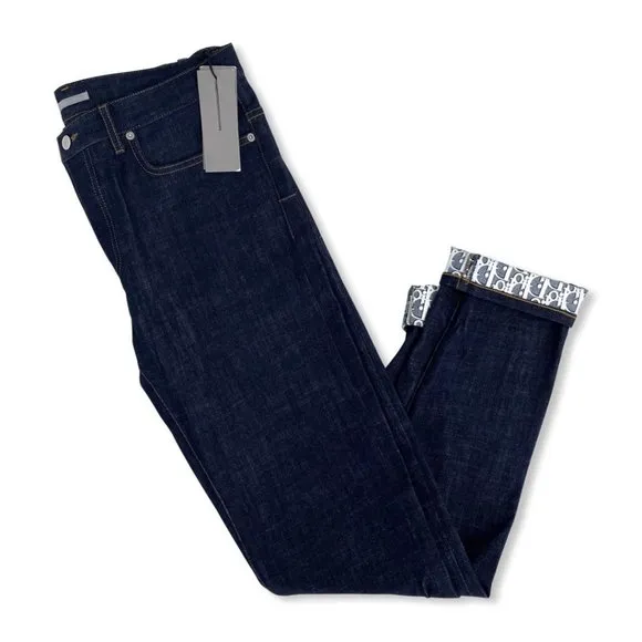 Dior Oblique Raw Slim Denim
          
      Boutique