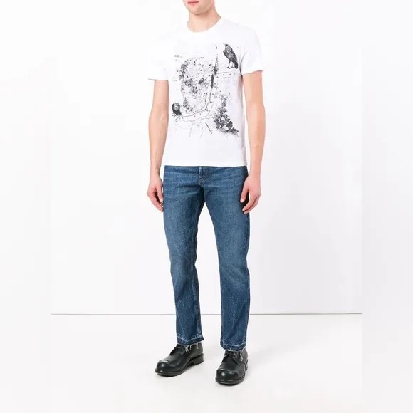 Like New Men’s Christian Dior Homme Denim Blue Jeans Straight Fit 29 X 30 Inches