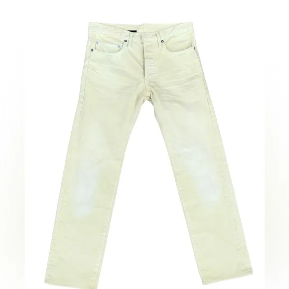 Dior homme by hedi slimane SS06 yellow claw mark jeans