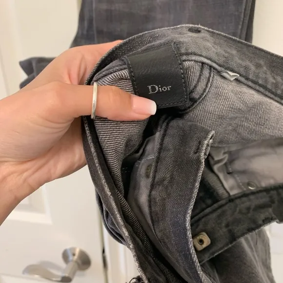 Dior black jeans