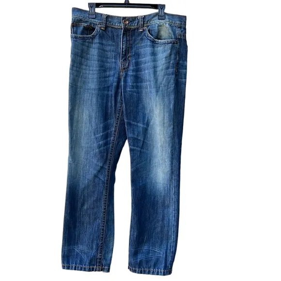 DKNY mens bleeker straight leg size 36x32