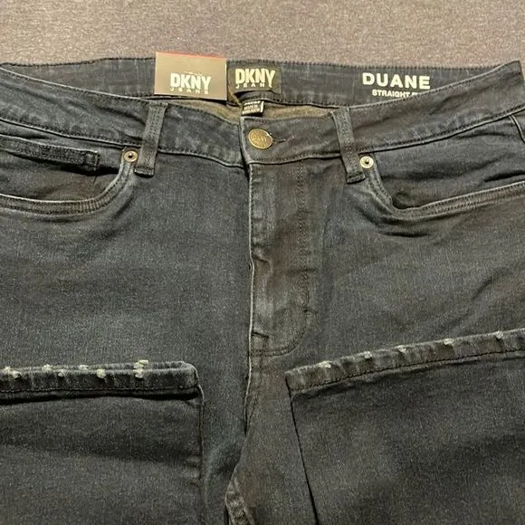 DKNY jeans Men’s straight fit blue jeans
          
      NWT